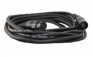 Sendt 25 Foot XLR Male / Female Microphone cable, 24AWG