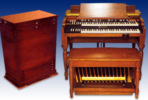 Hammond B-3 with a Leslie cabinet
