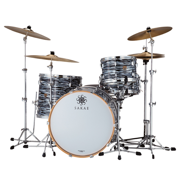 drum set with cymbals