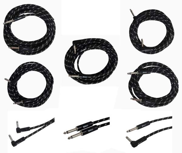 Sendt Braided Instrument Cables